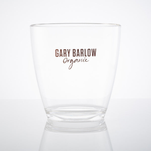 Gary Barlow Ice Bucket, a sleek and modern design ideal for keeping wines perfectly chilled. Clear plastic with elegant branding.