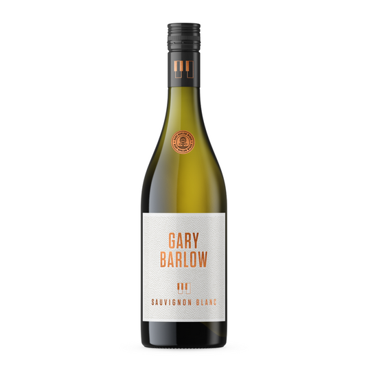 Gary Barlow Sauvignon Blanc wine bottle 750ml with 11% ABV, featuring crisp flavors.